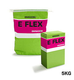 Omnicol E-flex 5kg grijs tegellijm