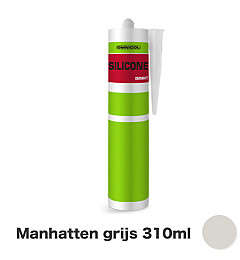 Omnicol Siliconekit Manhatten grijs 310ml