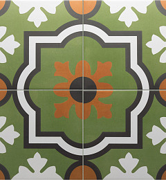 Vloertegel Rivoli Monaco groen 20×20