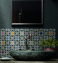Wandtegel Artisan Decor Oasis
