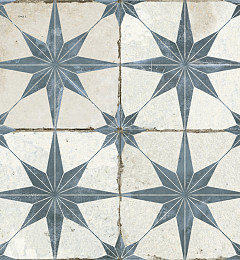 Portugese Vloertegel Star Blue