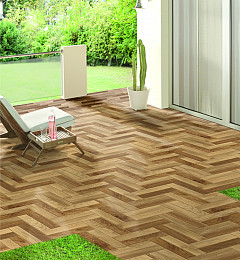 Houtlook Visgraat Ceder