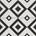 Vloertegel Ilusions Black 4 in 1