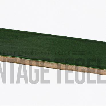 Wandtegel victorian green glans 7,5×30 cm handvorm