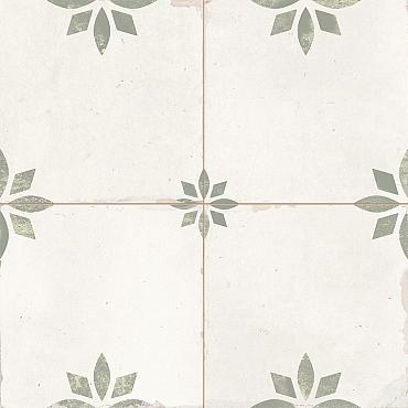Portugese Vloertegel Miniflor Groen 4 in 1