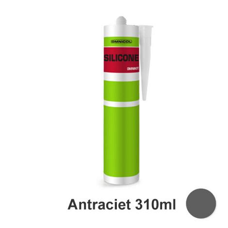 Omnicol Siliconekit Antraciet 310ml