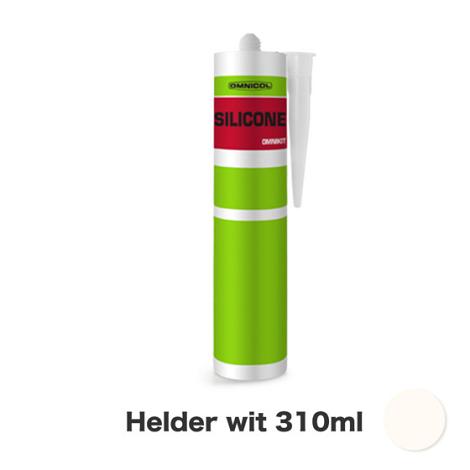  Omnicol Siliconekit Helder wit 310ml