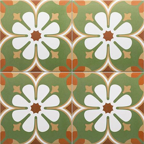 Vloertegel Rivoli Paris groen 20×20