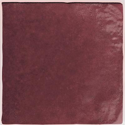 Wandtegel Artisan Burgundy