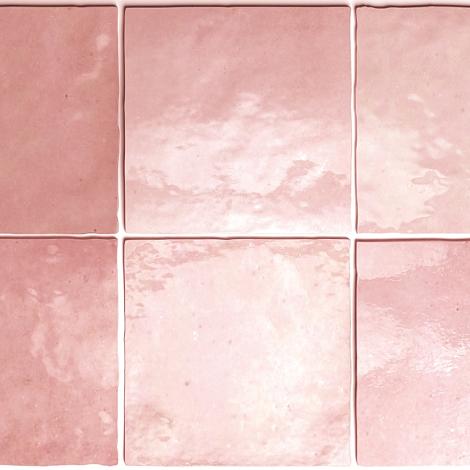 Wandtegel Artisan Rose Mallow