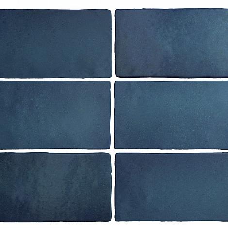 Wandtegel Magma Seal Blue