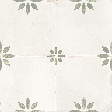 Portugese Vloertegel Miniflor Groen 4 in 1