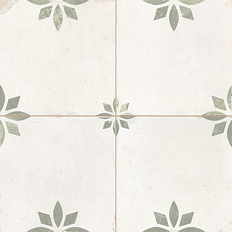 Portugese Vloertegel Miniflor Groen 4 in 1