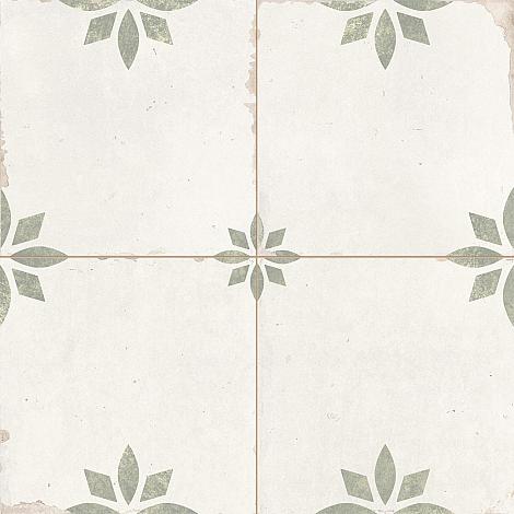 Portugese Vloertegel Miniflor Groen 4 in 1