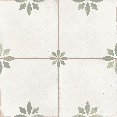 Portugese Vloertegel Miniflor Groen 4 in 1