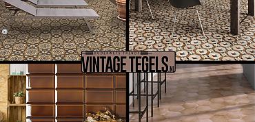 Vintage Tegels help me kiezen; ik zoek een bruine tegel!